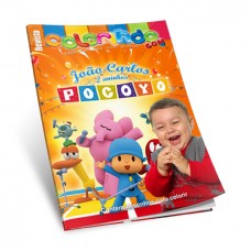 POCOYO - Revistinha de Colorir Personalizada