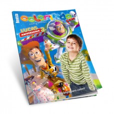 TOY STORY - Revistinha de Colorir Personalizada