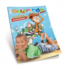 TOY STORY - Revistinha de Colorir Personalizada