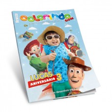 TOY STORY - Revistinha de Colorir Personalizada