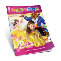 Revistinha de Colorir Personalizada Revistinha de Colorir Personalizada