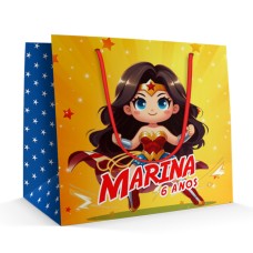 MULHER MARAVILHA - Sacola Personalizada
